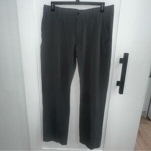 Under Armour Matchplay Golf Pants Men’s 38x32 Gray Straight Leg Tech Chino